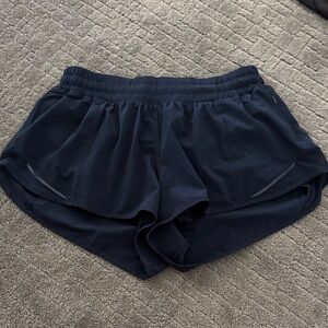Lululemon Athletica Dark Blue Athletic Shorts